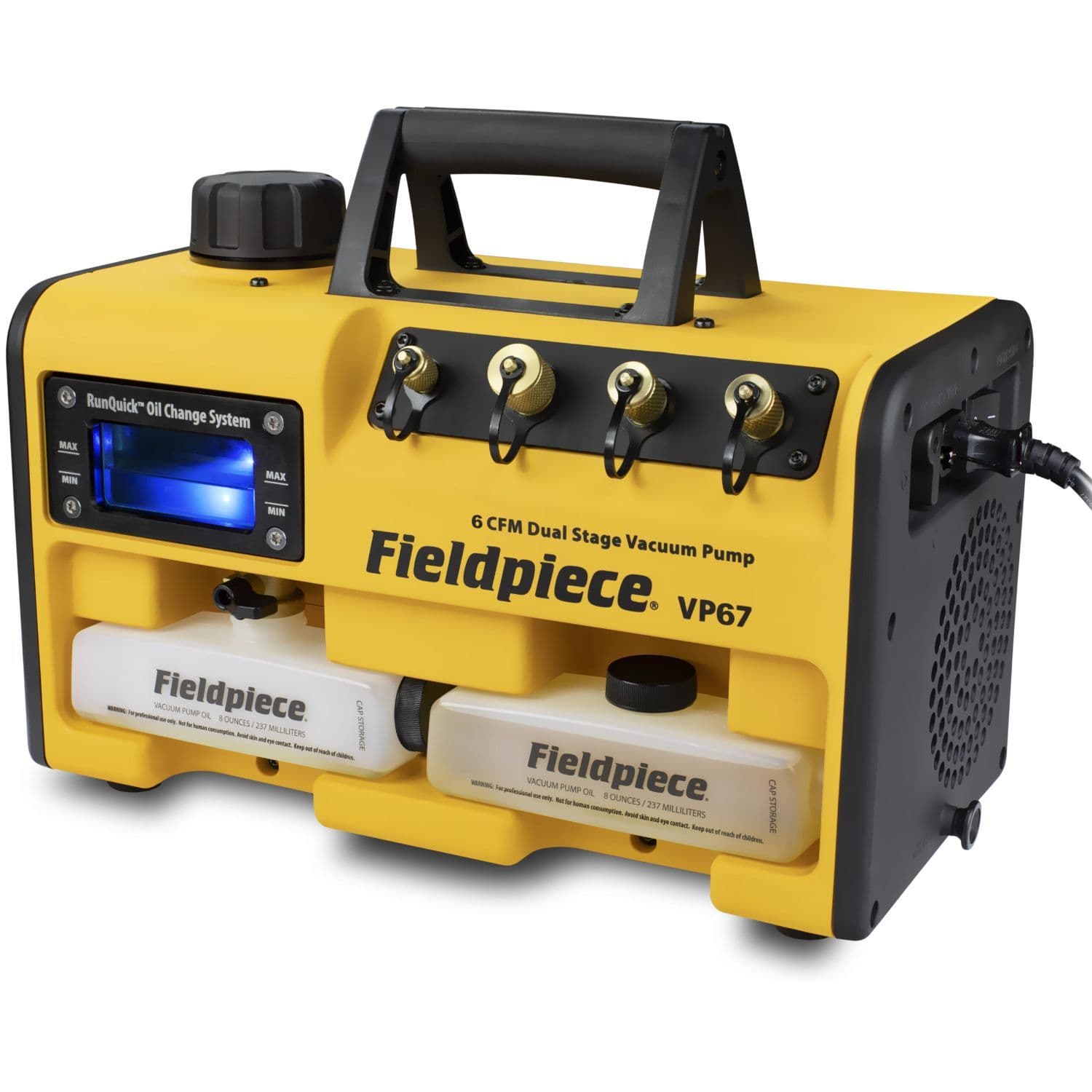 Fieldpiece VP67 Vakuumpumpe – 6 CFM, 4,8/5 Sterne – Robustes Werkzeug Für Kältetechnik & Klimaanlagen