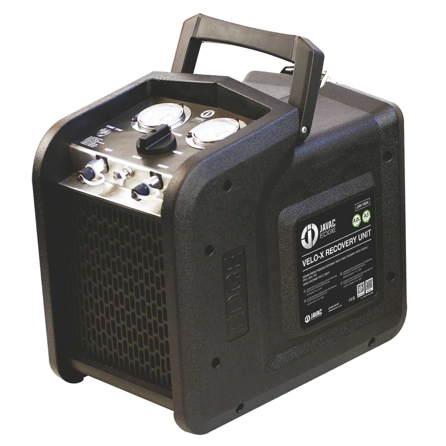 Javac Edge Velo-X Twin Cylinder Refrigerant Recovery A3 Dual