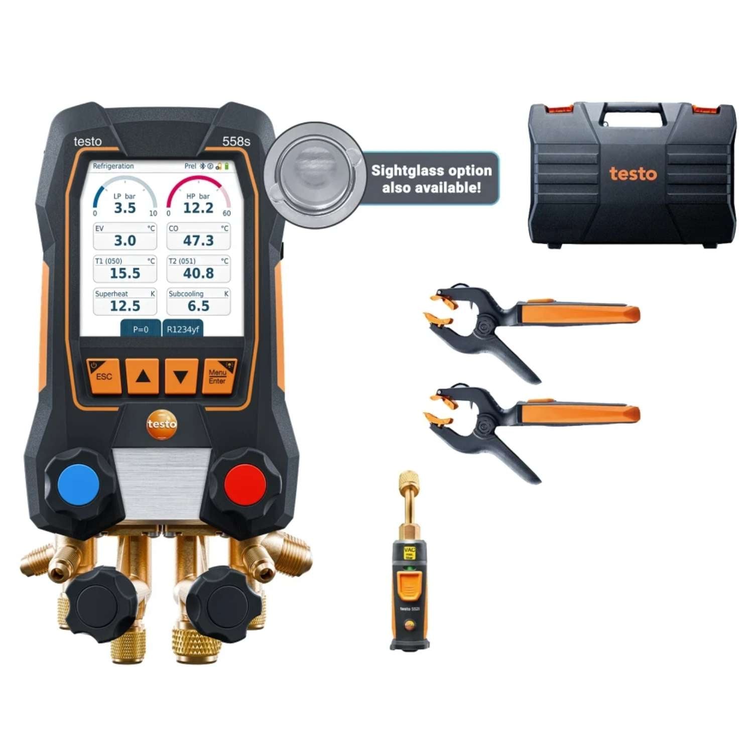 Testo 558s Smart Vacuum Kit