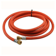 1/4" x 5M Acetylene Fitted Hose - 6MM