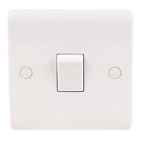 20 Amp DP Switch White