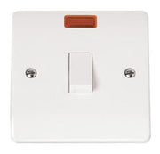 20 Amp DP Switch with Neon White