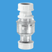 22mm Tunvalve Straight Through (Clear) Non Return Trap
