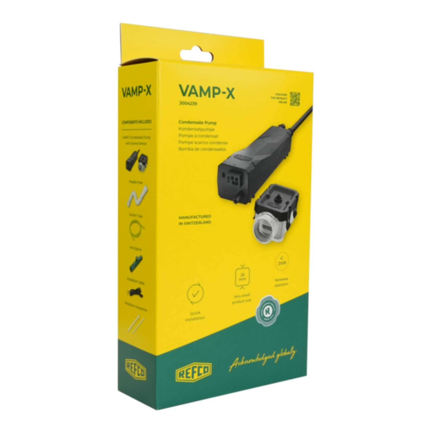 Refco Condensate Inline Pump External Sensor VAMP-X