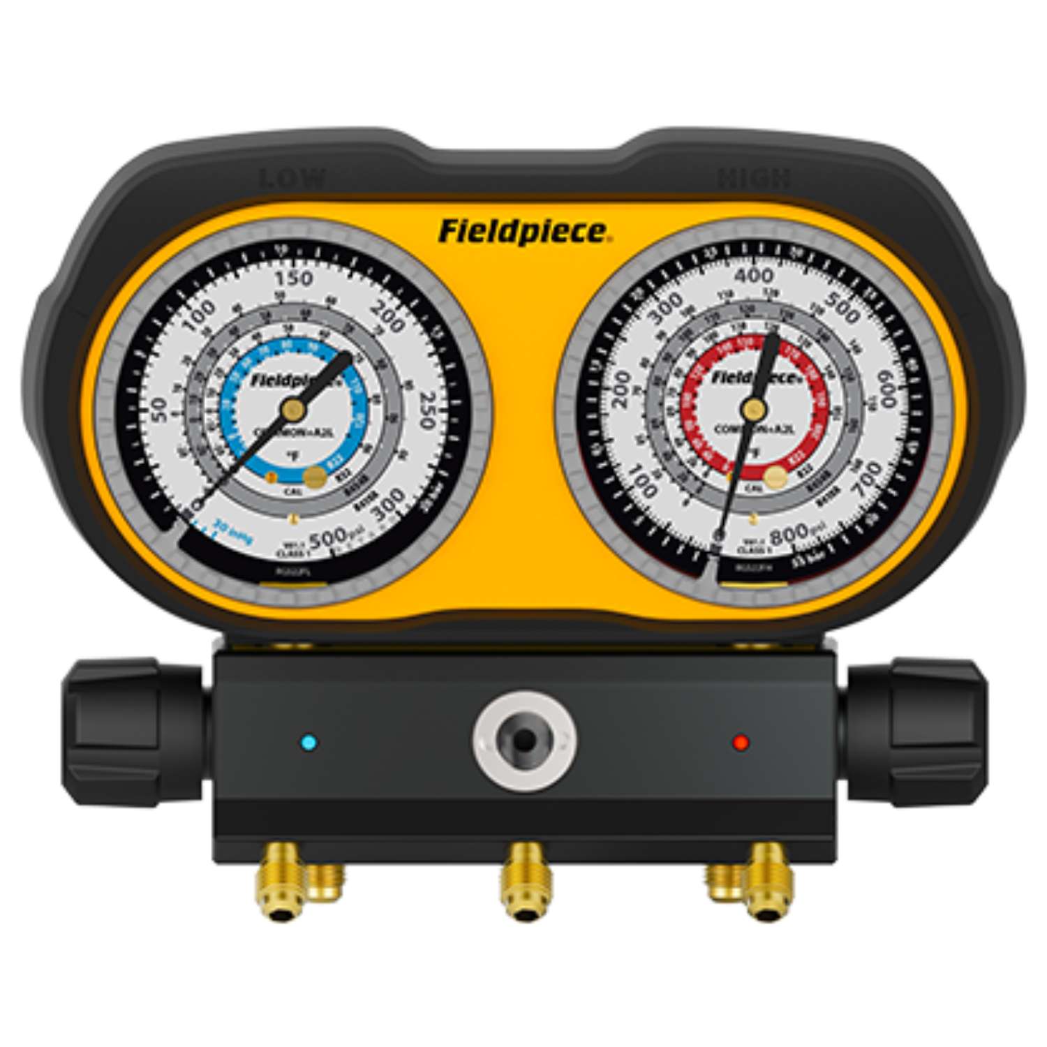Fieldpiece 3 Port Analogue Manifold Gauge