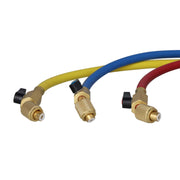 Javac Refrigeration Hose Set 72" 1/4" x 1/4" Ball Valves