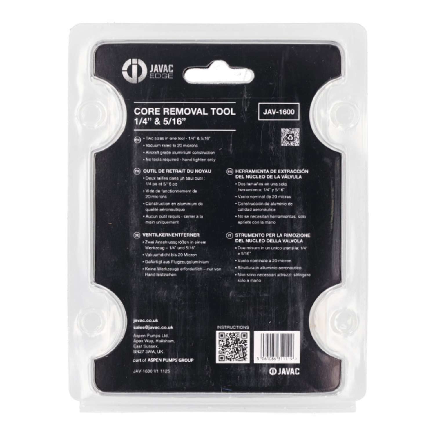 Javac Edge Hi-Flow Core Removal Tool