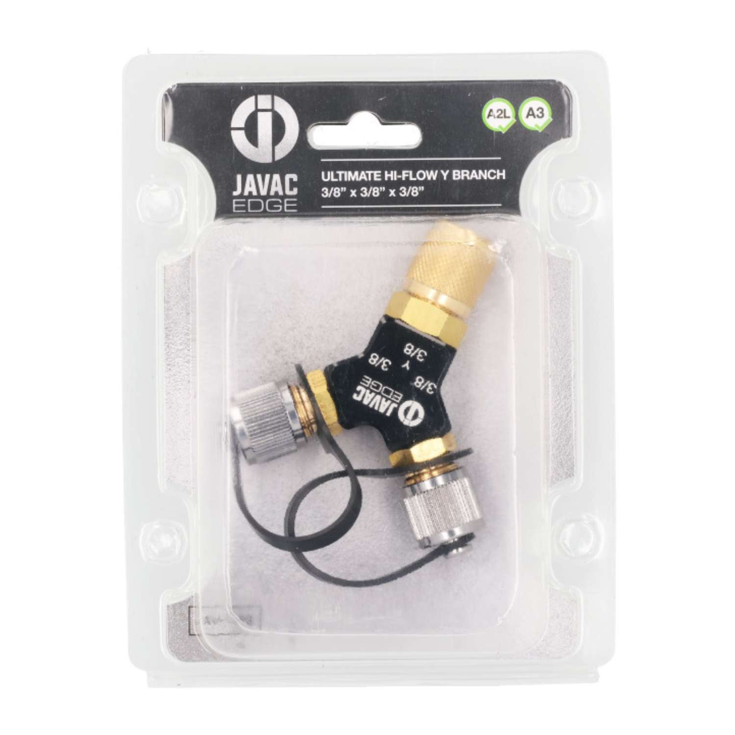 Javac Edge Ultimate Hi-Flow Y Fitting Series 3/8 x 3/8 x 3/8