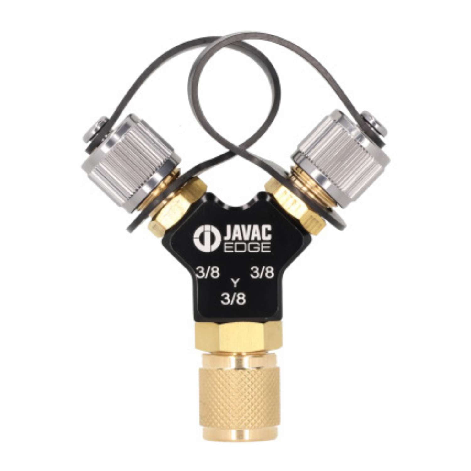 Javac Edge Ultimate Hi-Flow Y Fitting Series 3/8 x 3/8 x 3/8