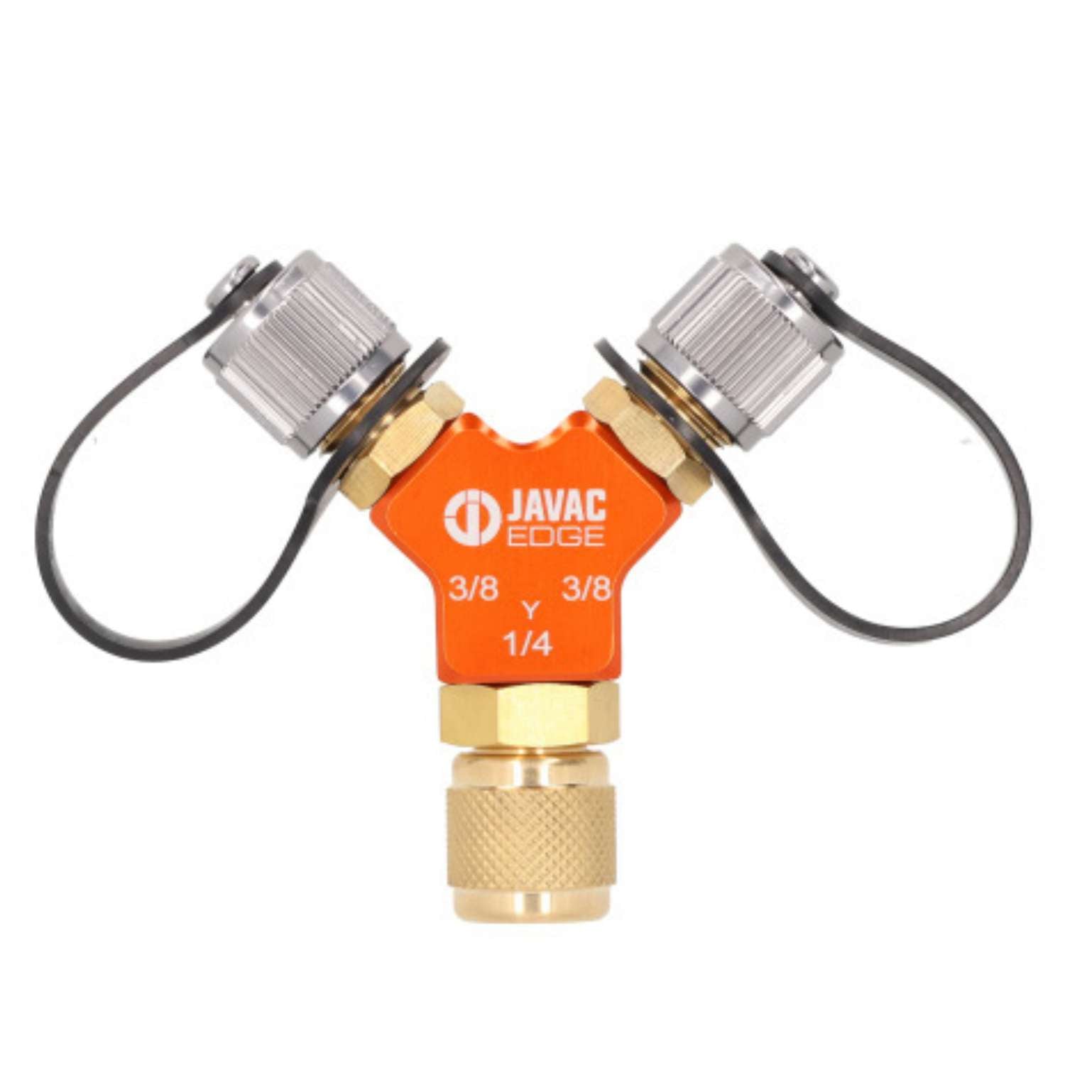 Javac Edge Ultimate Hi-Flow Y Fitting Series 3/8 x 3/8 x 1/4