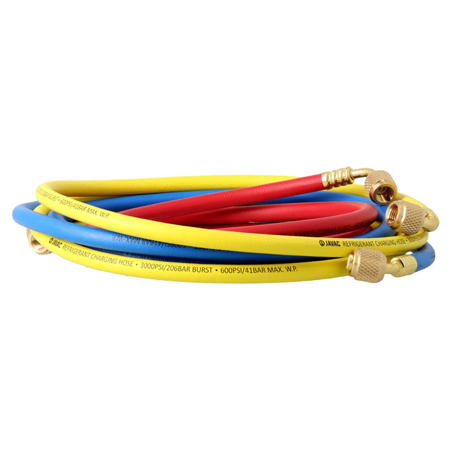 Javac Refrigeration Hose Set 72" 1/4" x 1/4" SAE