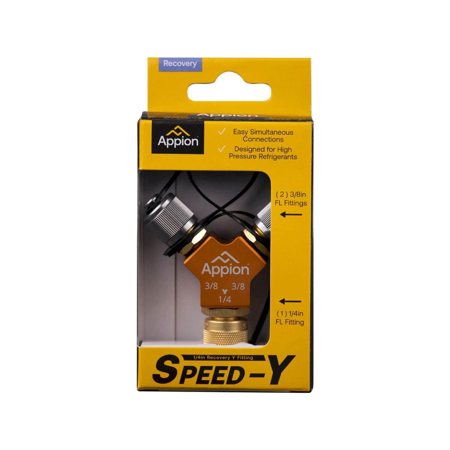 Appion 1/4in High Speed-Y Refrigeration AC