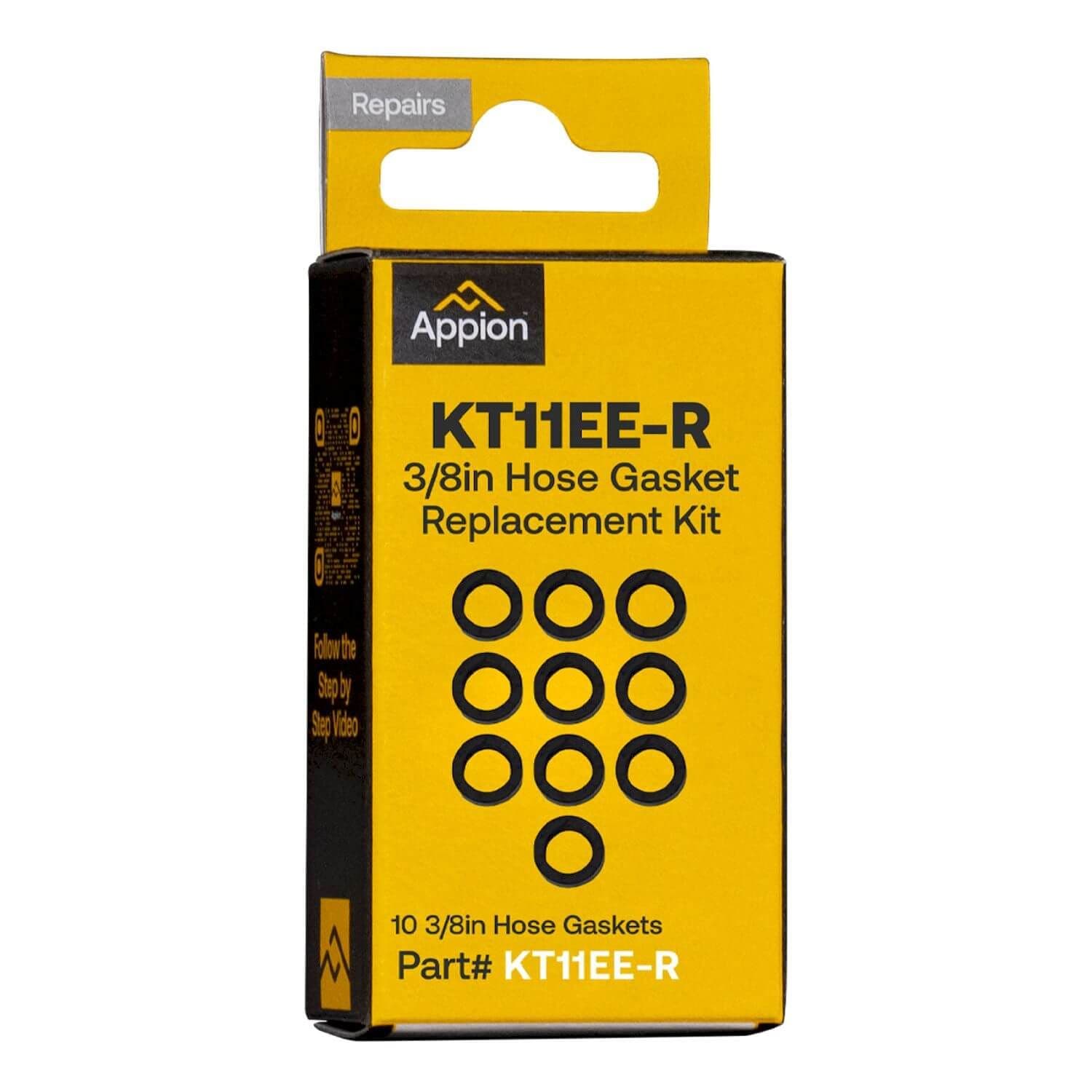 Appion MegaFlow Hose Gasket Kit for 3/8in Fittings