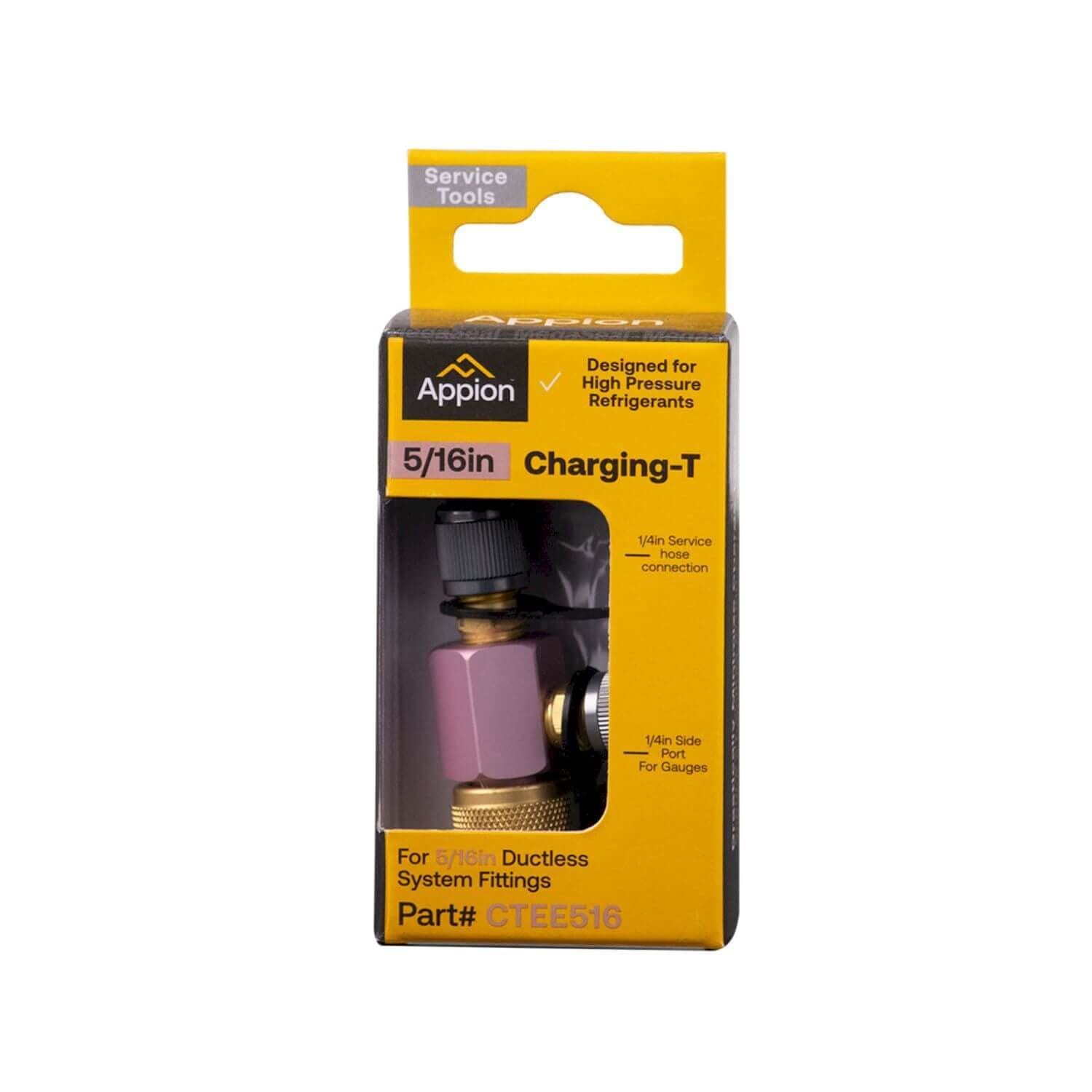 Appion MegaSeal Low-Loss Charging T Fitting 5/16in