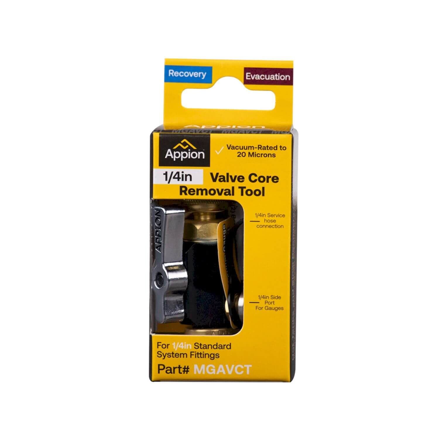 Appion Refrigeration AC 1/4in Valve Core Removal Tool