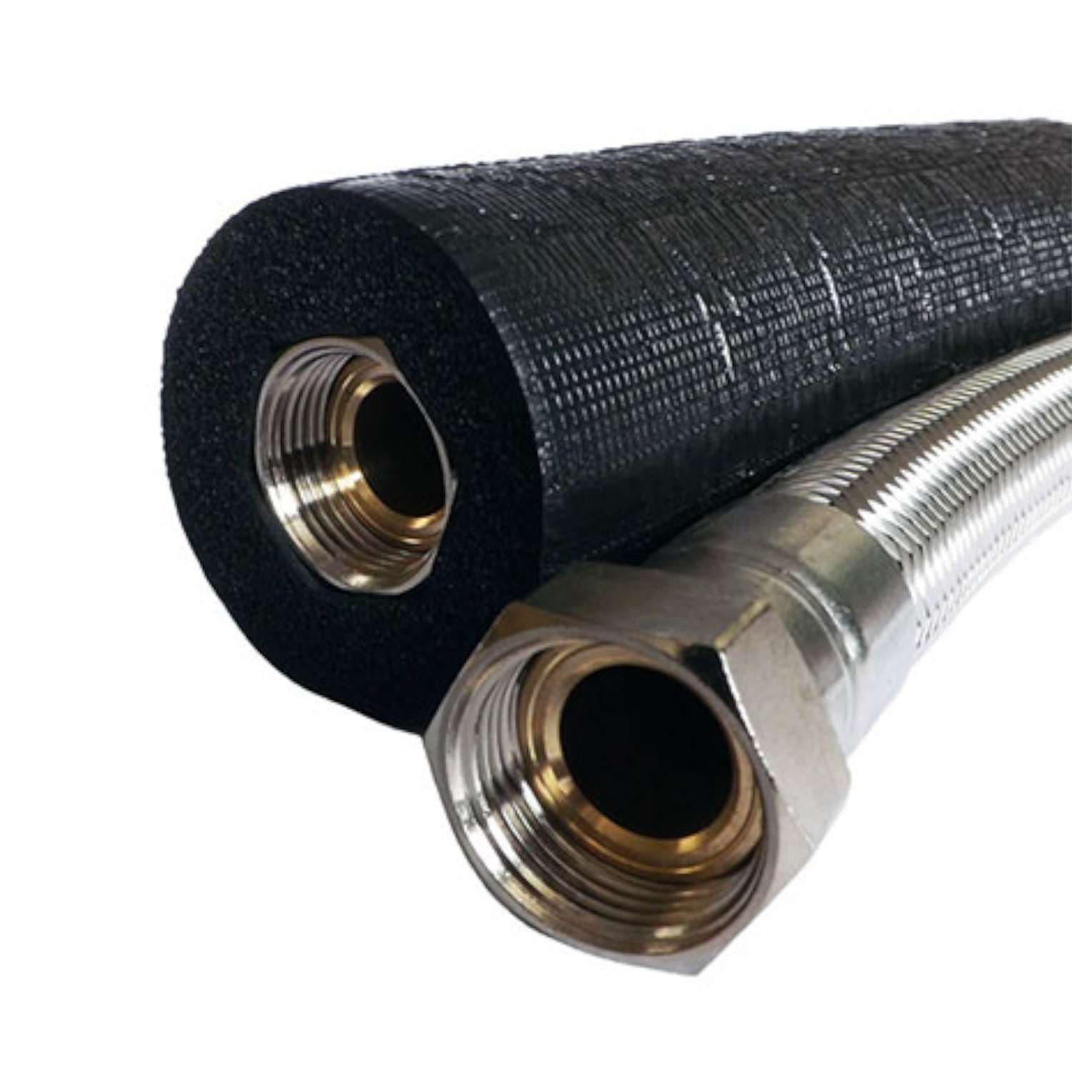 ASHP Flexible Hose Pair 28mm to Female 1" BSP 500mm