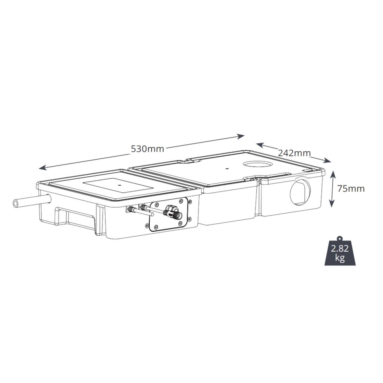 Aspen Compact ERRP 4L Dairy Cabinet Pump