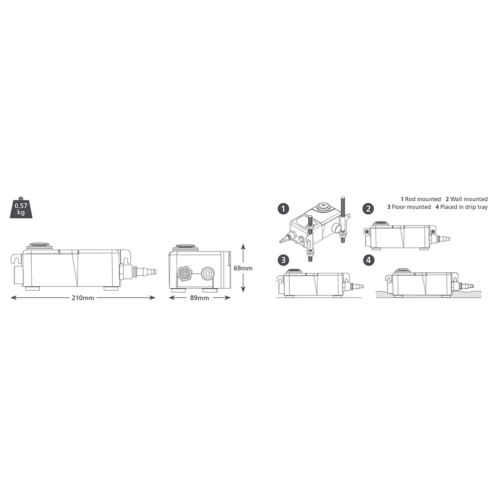 Aspen Mini Tank Pump