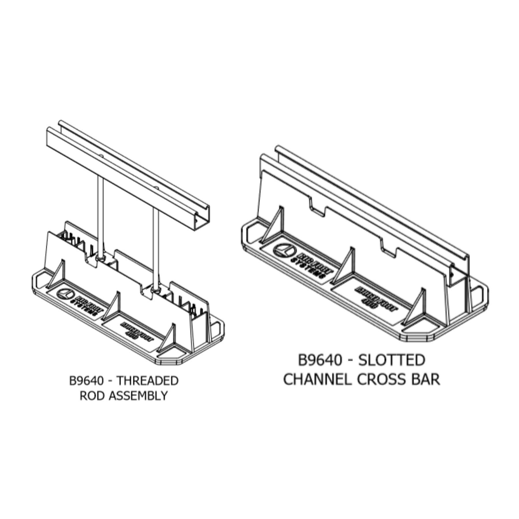 Big Foot Multi Foot 400mm Pack of 4 B9640