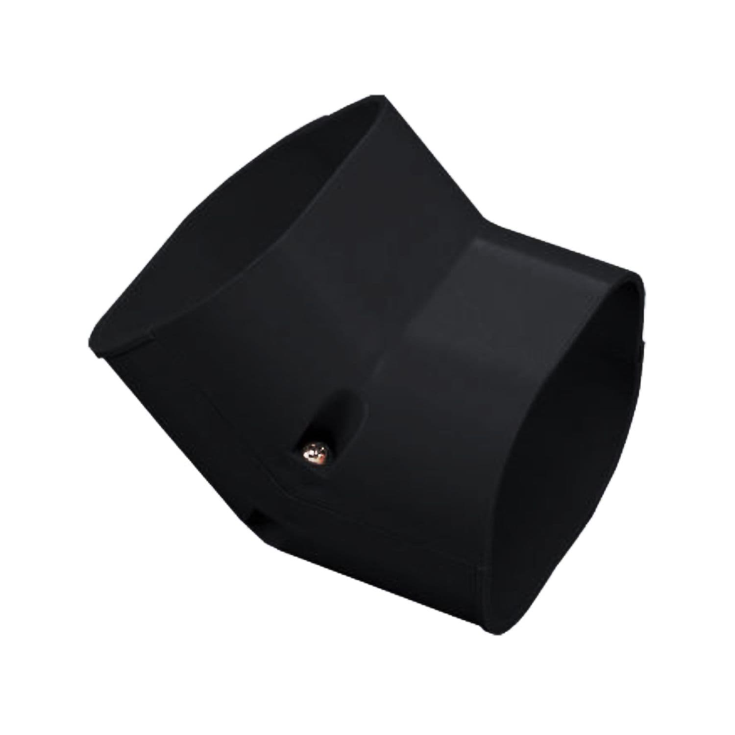 Black Trunking 100x70mm 45 Degree Bend