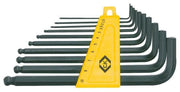 C.K Ball End Hexagon Key Metric Set Of 10
