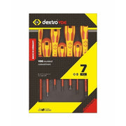 C.K Dextro VDE Screwdriver Set of 7 Slottted/PZ