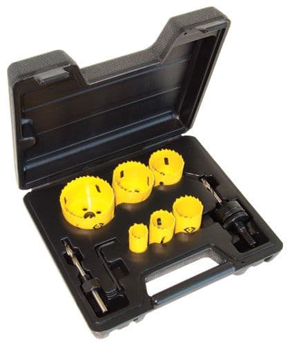 C.K Hole Saw Kit 8 Piece