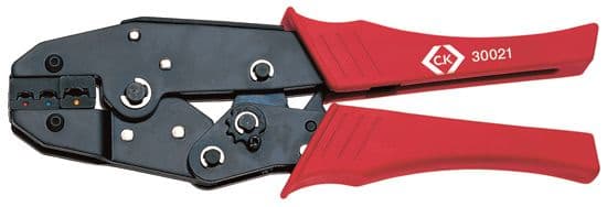 C.K Ratchet Crimping Pliers For Insulated Terminals Red Blue & Yellow