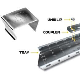 Cable Tray Medium Duty 100mm / 4"