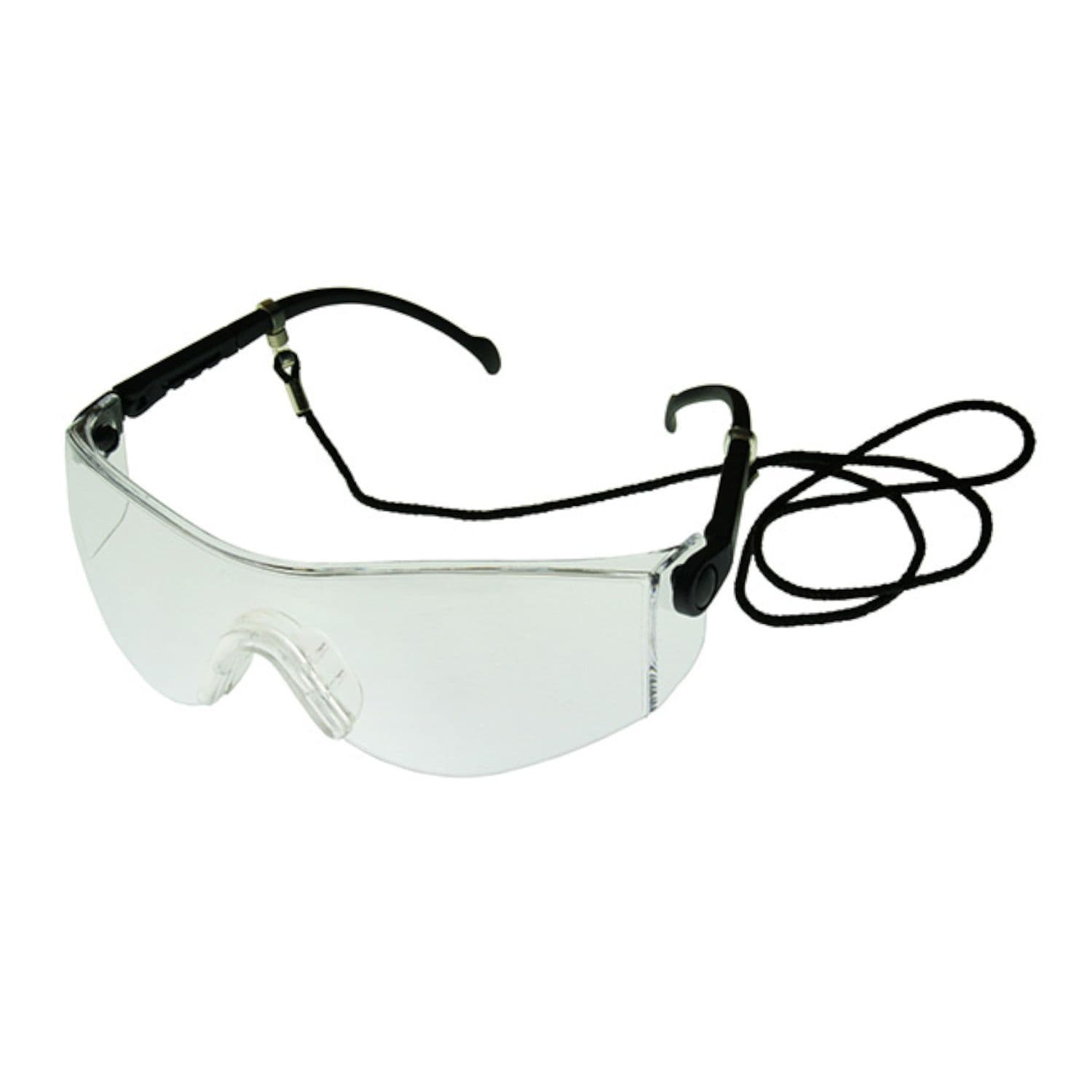 Clear Safety Glasses with Cord