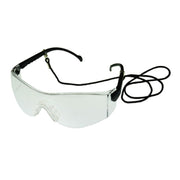 Clear Safety Glasses with Cord