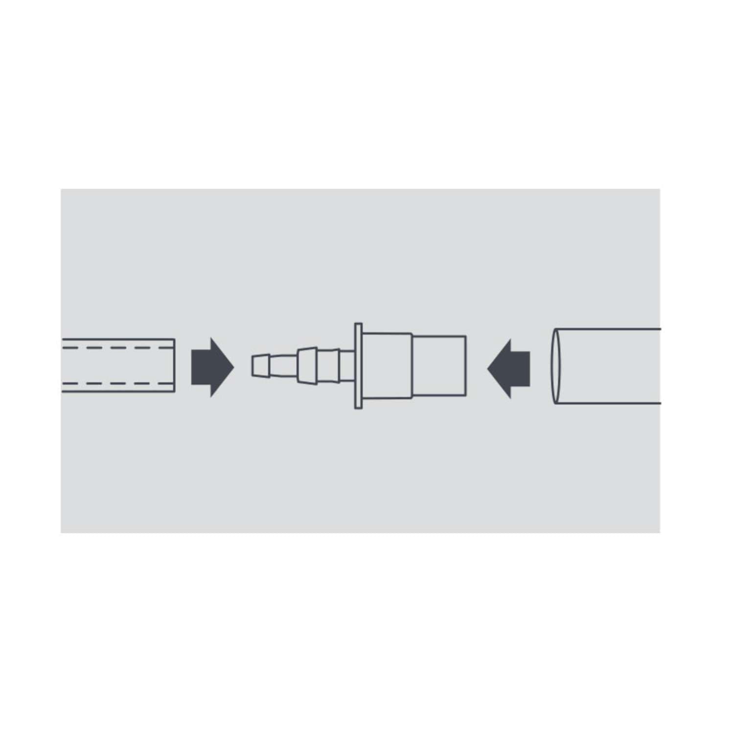 Drain Hose to Overflow Pipe Adapter