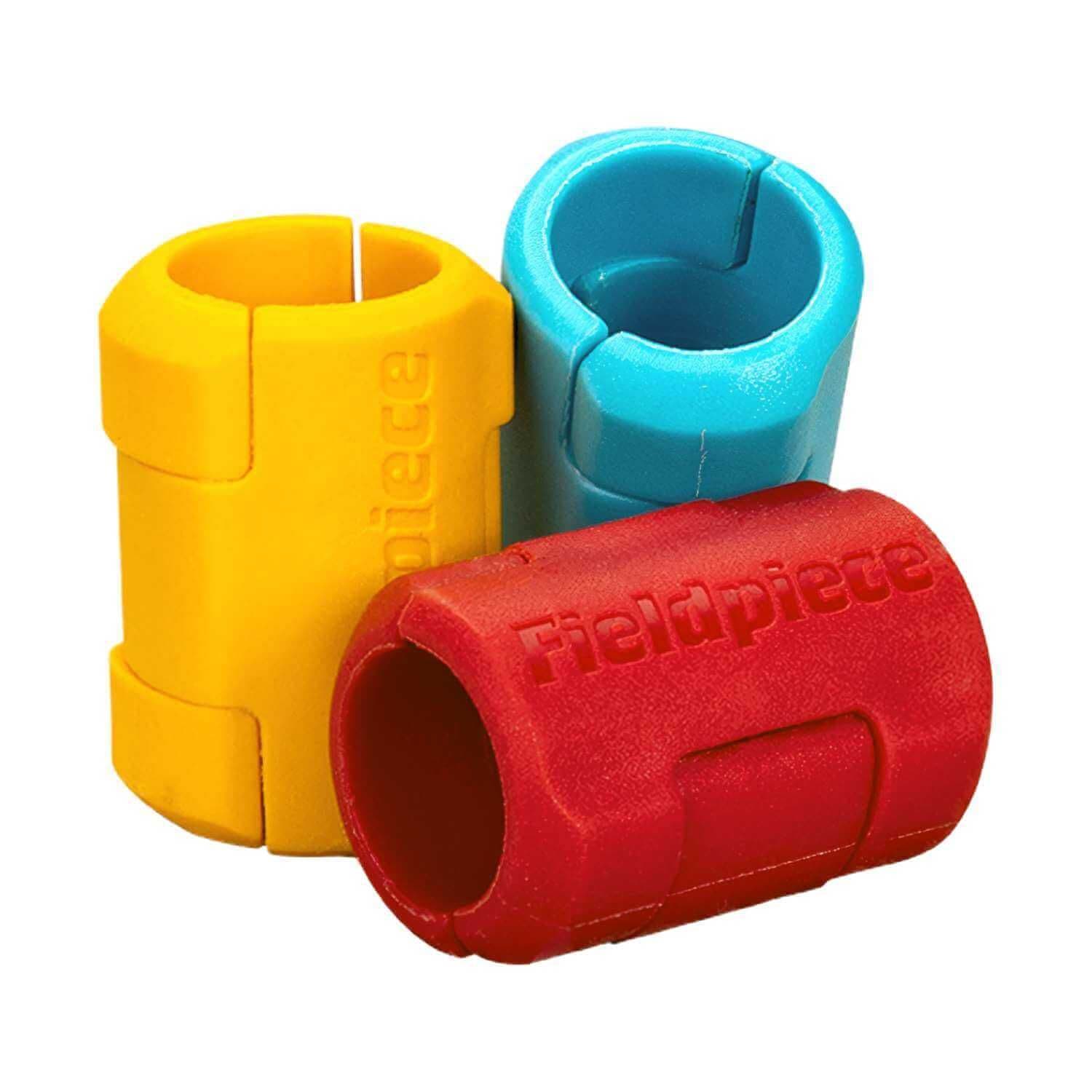 Fieldpiece 6 Hose Colour Tags for Black Refrigerant Hoses