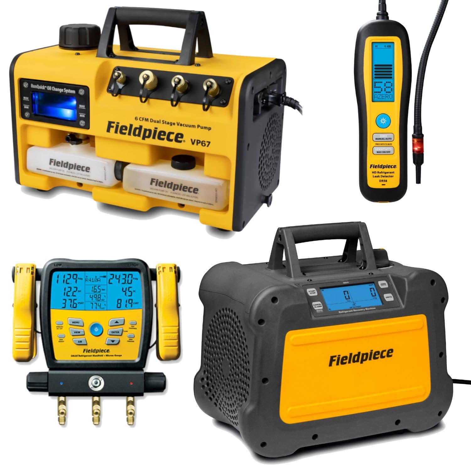 Fieldpiece Air Con Tools 4 Pack Bundle