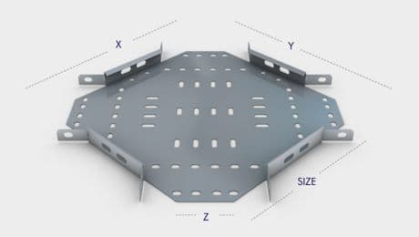 Flat 4 Way Equal Intersection