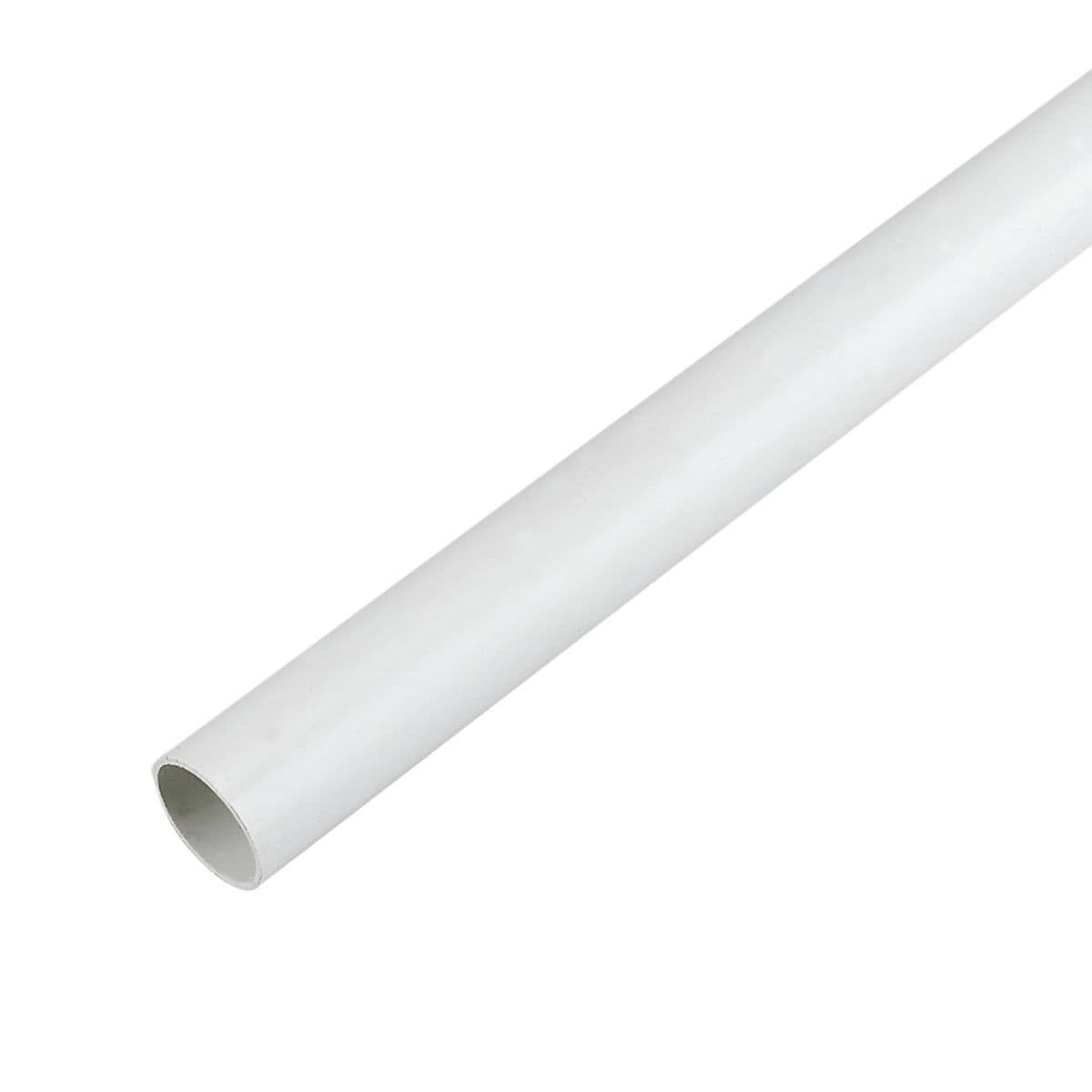 Floplast Overflow Pipe White 21.5mm x 3m