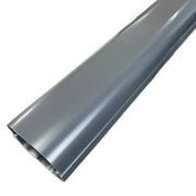 Grey Pipe Cable Trunking 70x64mm 2m Box of 8