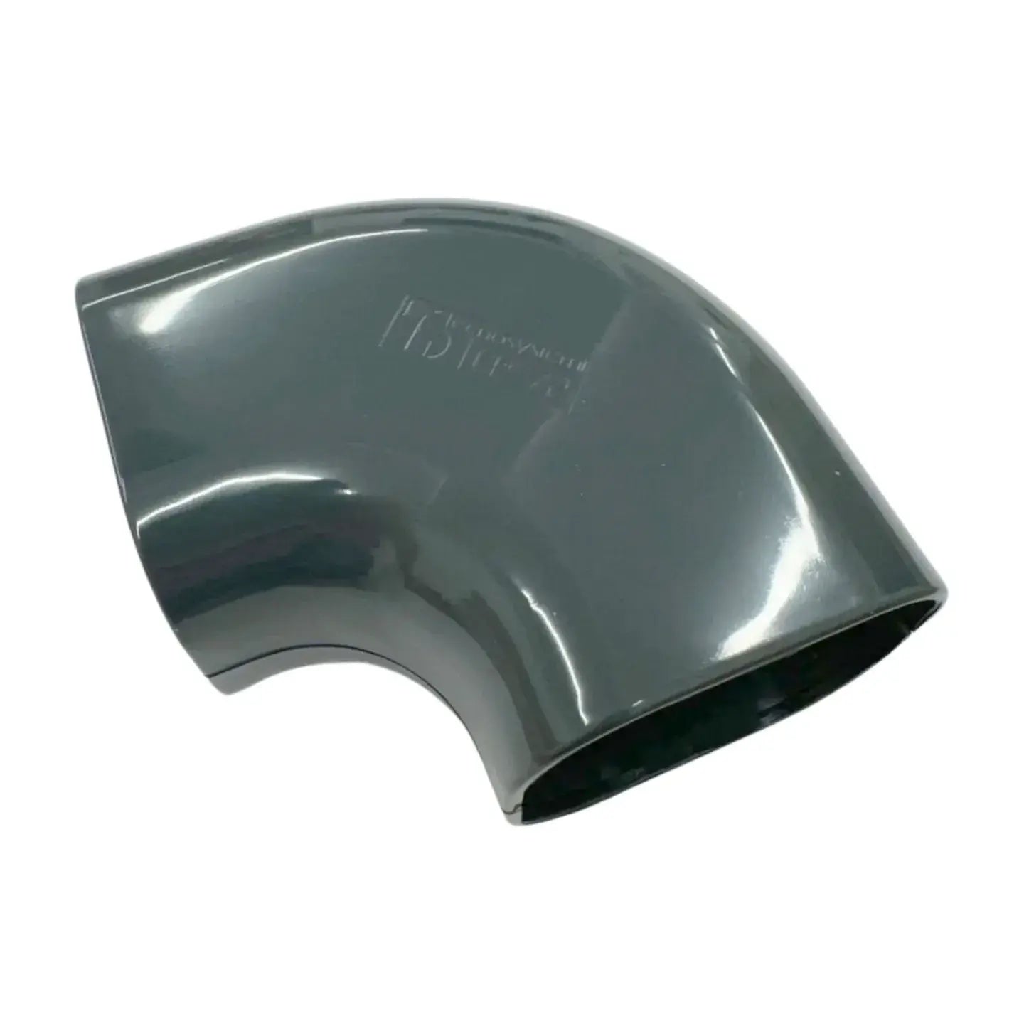 Grey Trunking 70x64mm Flat 90 Elbow