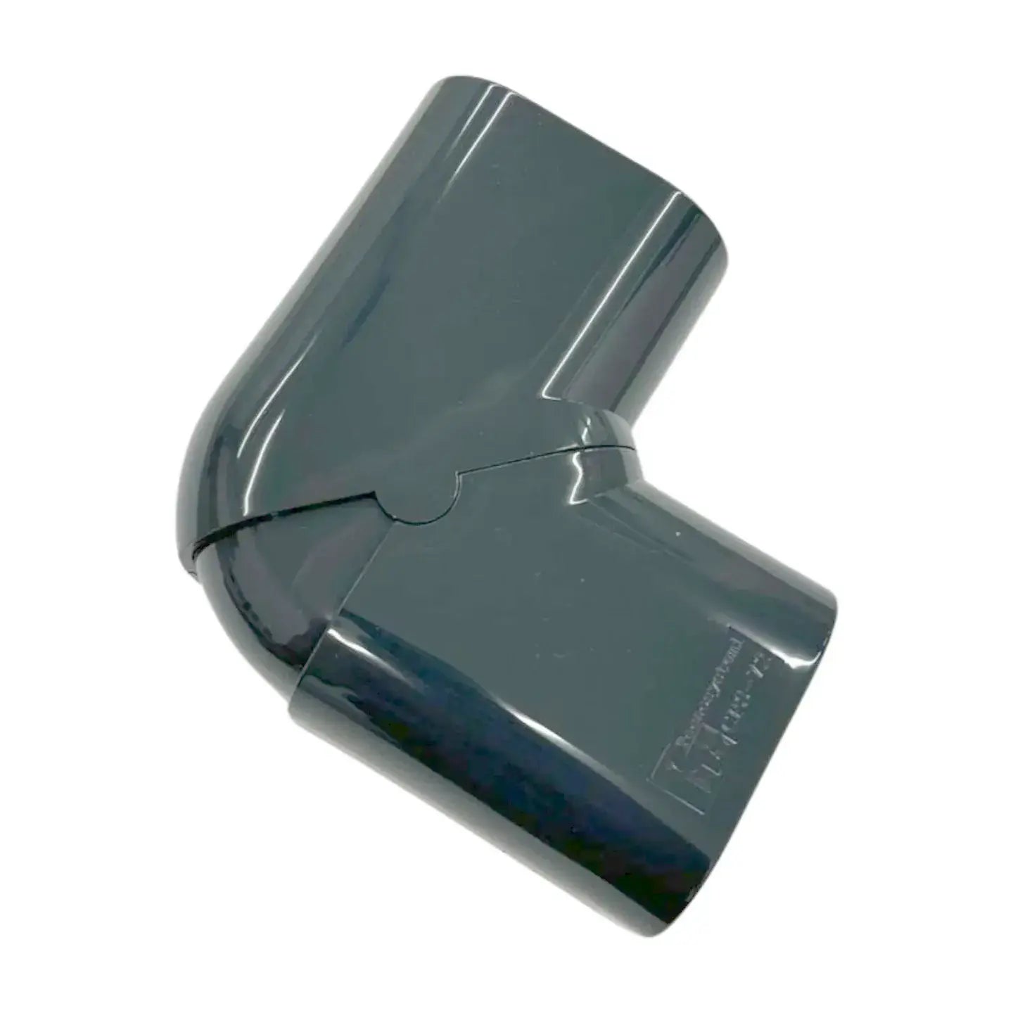 Grey Trunking 70x64mm Flat Adjustable Elbow