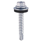 Hex Head Metal Construction Self Drilling Screws 5.5 x 70mm