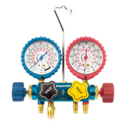 Imperial 4-Port Air Con Gauges R410A