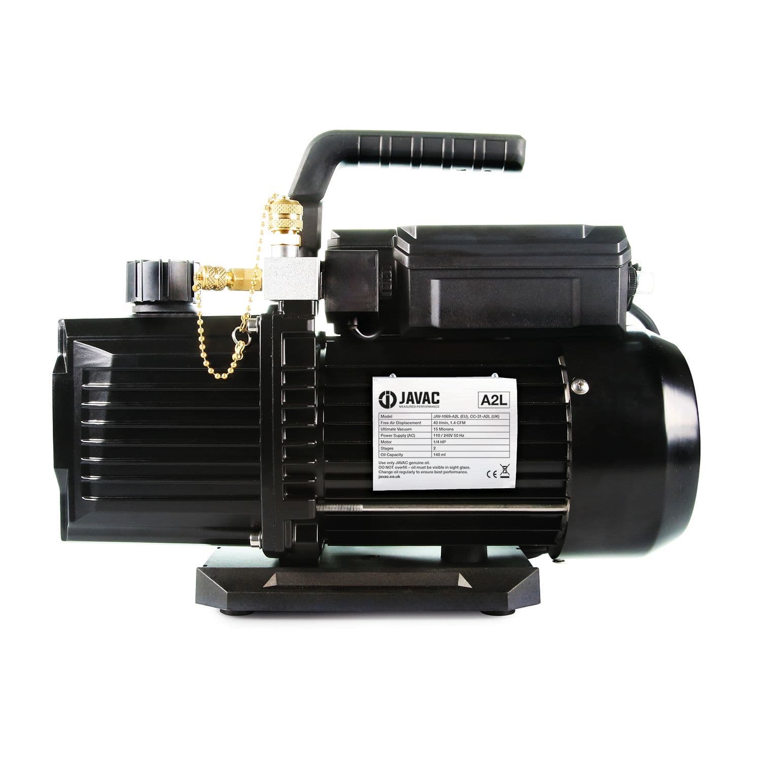 Javac CC-231 Air Conditioning Vacuum Pump R32 9 CFM Dual Voltage