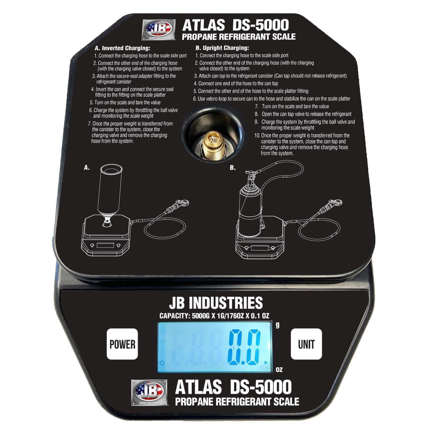 Javac Edge Atlas DS-5000 Hydrocarbon Scale