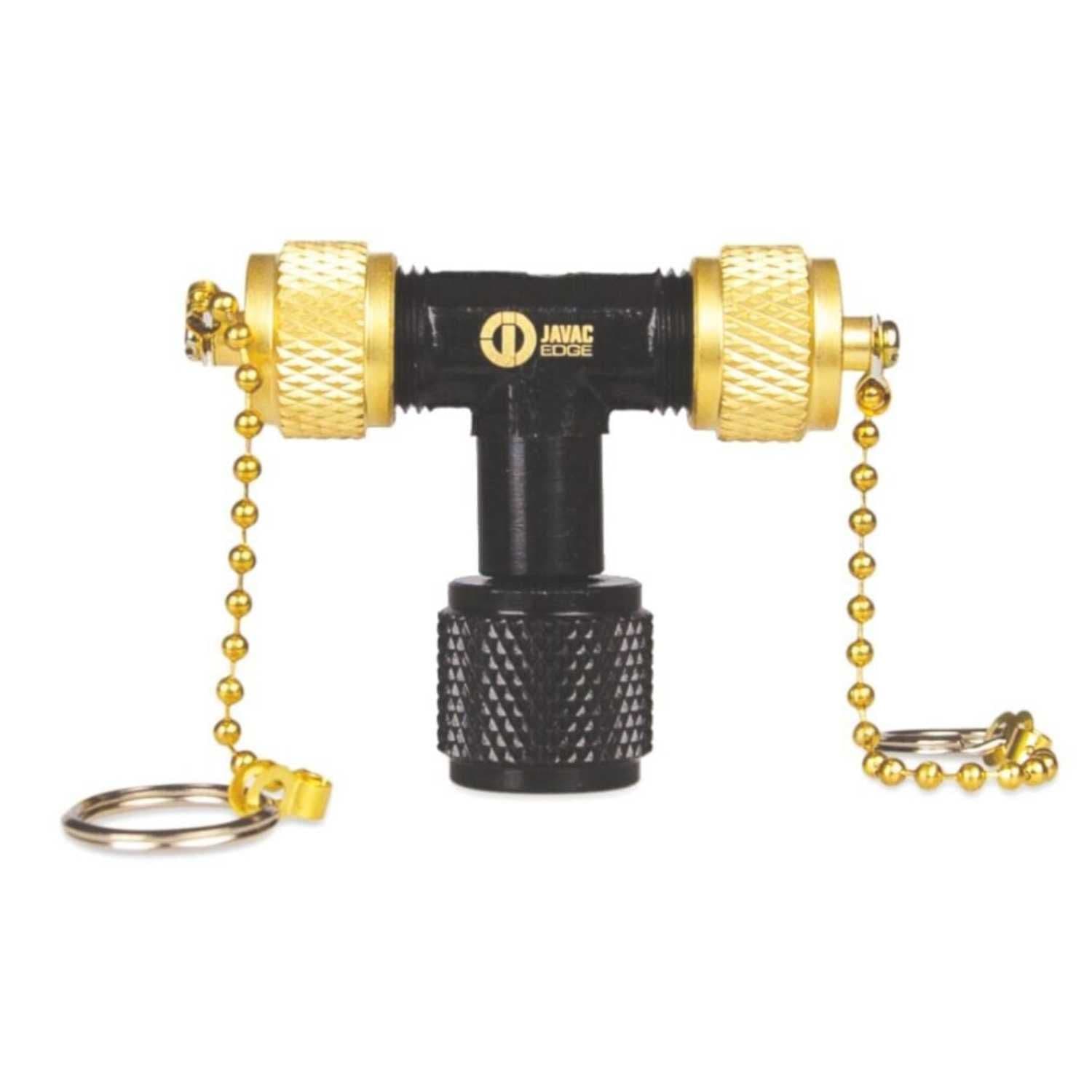 Javac Edge Veloci-Tee 3/8 Vacuum & Charging T Valve