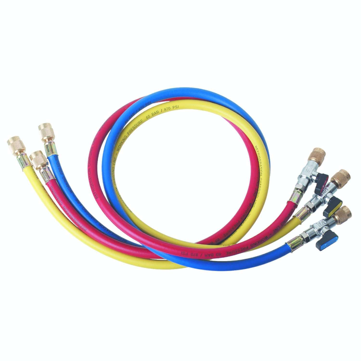 Javac Lines Hose Set R410A R32 with Ball Valve 72"
