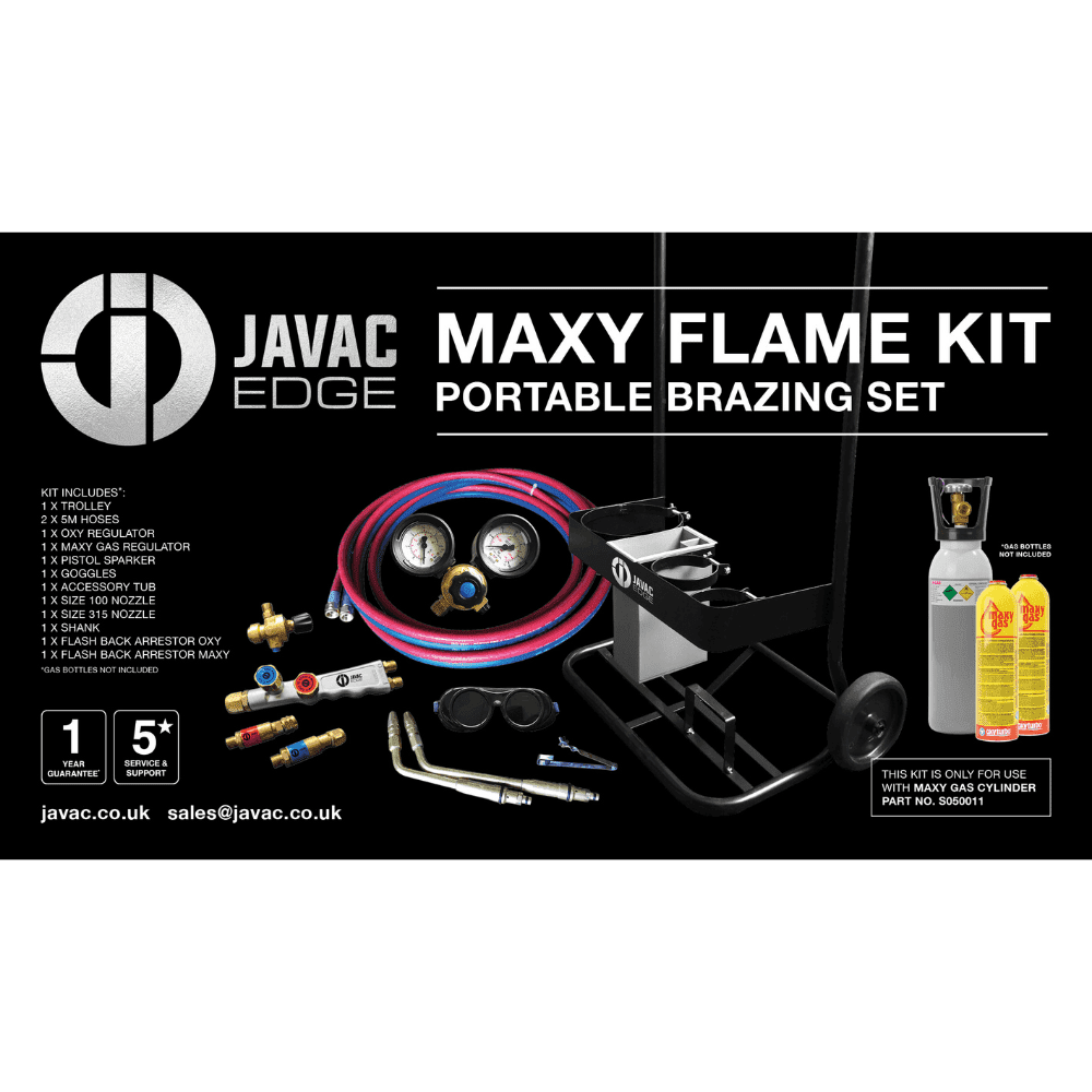 Javac Maxy Flame Kit Oxygen Maxy Gas Brazing Kit JAV-1264