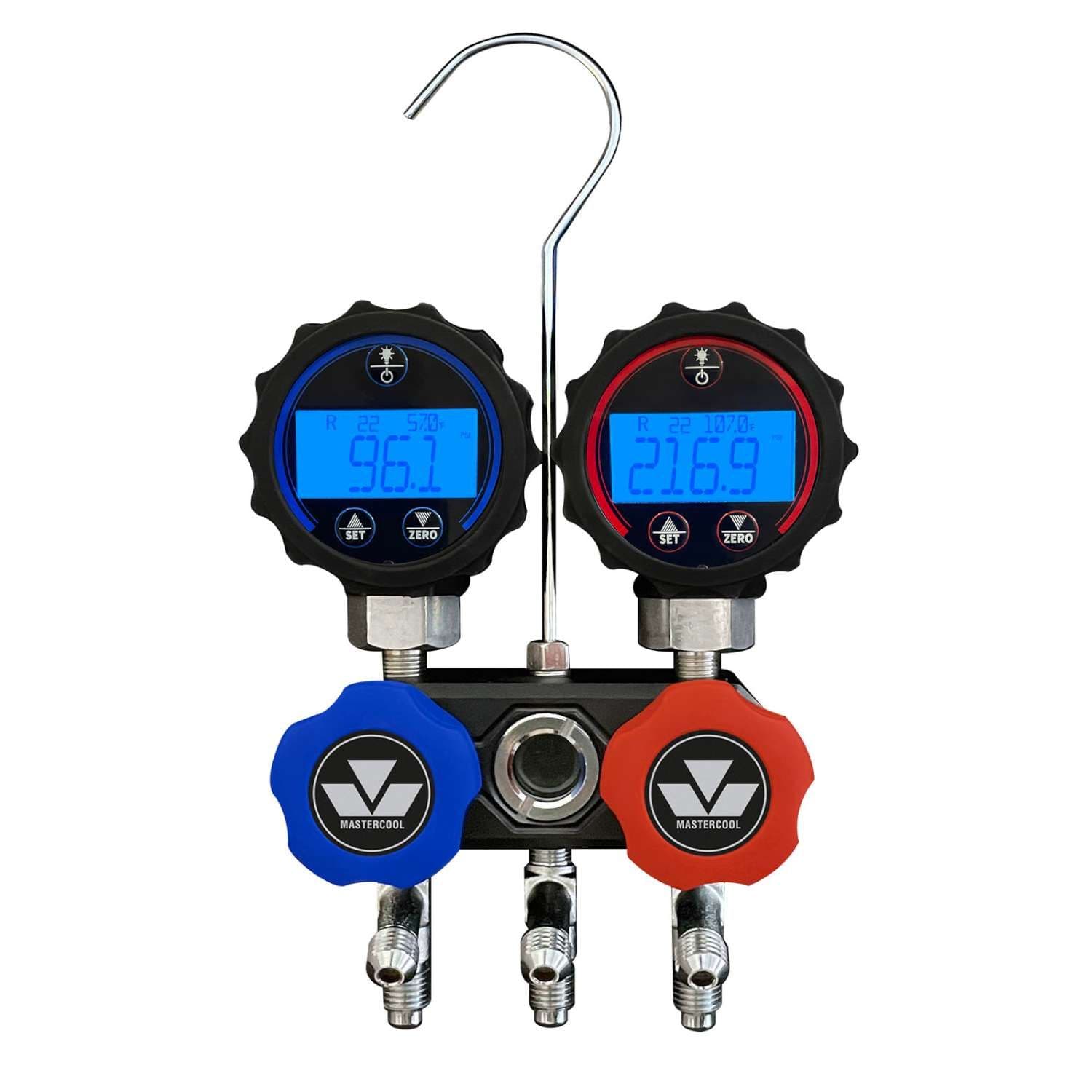 Mastercool Mini Fold Refrigeration Digital Manifold Set