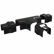 Optima Black Trunking Tee Piece