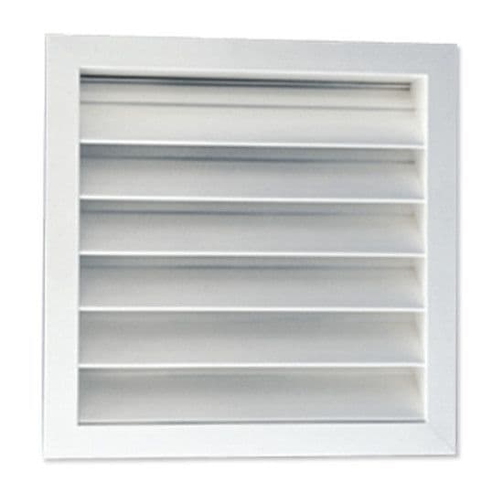 Outside Air Louvre Grille Mill Finish