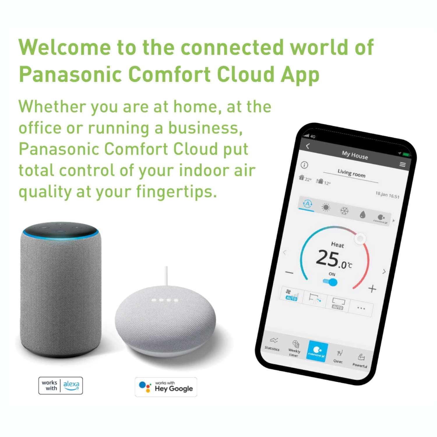 Panasonic Etherea 4.2 Kw Air Conditioning System